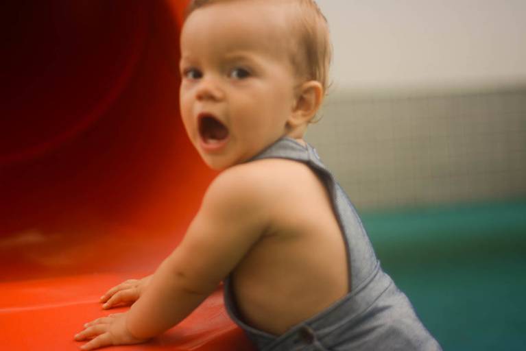 Ensaio Externo Bebe 1 ano no Recreio dos Bandeirantes Rio de Janeiro