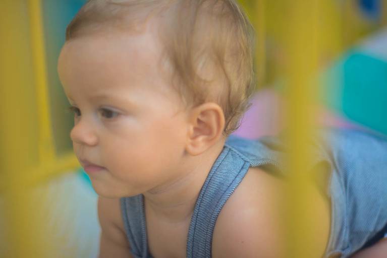 Ensaio Externo Bebe 1 ano no Recreio dos Bandeirantes Rio de Janeiro