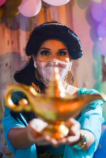 Festa Infantil Personagens Vivos Jasmine Aladdin Princesas da Disney  Val Personagens - Barra da Tijuca no Rio de Janeiro 