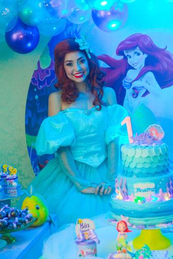 Festa Infantil Personagens Vivos Ariel A Pequena Sereia -  Princesas da Disney  Lacinho Personagens  no Rio de Janeiro 