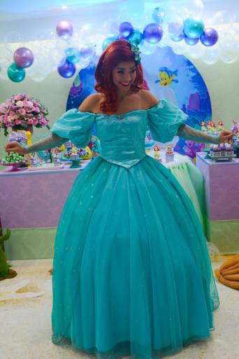 Festa Infantil Personagens Vivos Ariel A Pequena Sereia -  Princesas da Disney  Lacinho Personagens  no Rio de Janeiro 