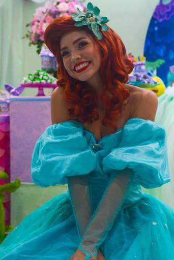 Festa Infantil Personagens Vivos Ariel A Pequena Sereia -  Princesas da Disney  Lacinho Personagens  no Rio de Janeiro 