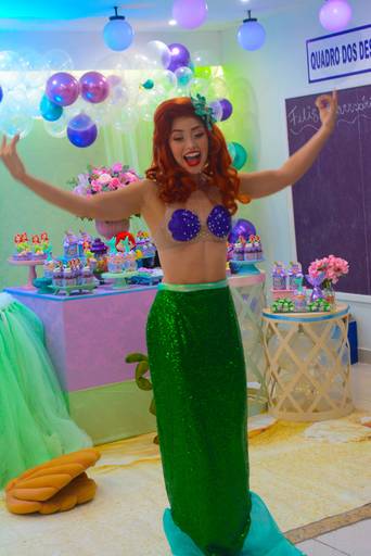 Festa Infantil Personagens Vivos Ariel A Pequena Sereia -  Princesas da Disney  Lacinho Personagens  no Rio de Janeiro 