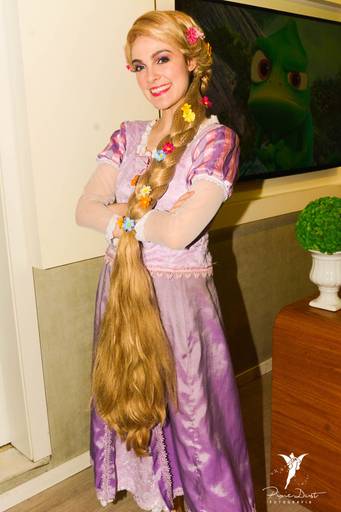 Festa Infantil Personagens Vivos Rapunzel -  Princesas da Disney  Lacinho Personagens - Animasom no Leblon no Rio de Janeiro 