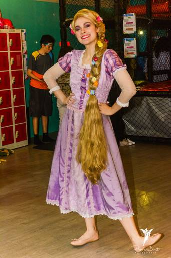 Festa Infantil Personagens Vivos Rapunzel -  Princesas da Disney  Lacinho Personagens - Animasom no Leblon no Rio de Janeiro 