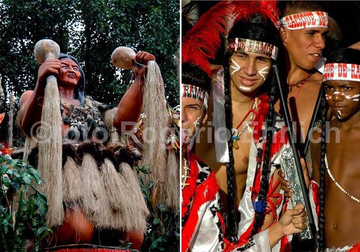 Concentração do Sambódromo