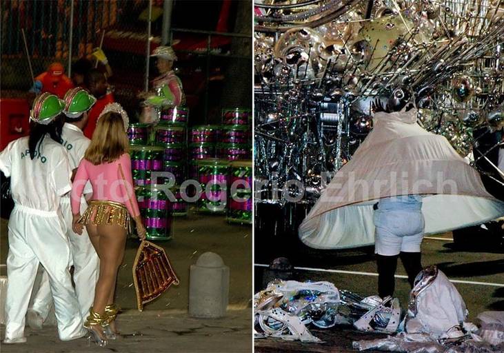 Concentração do Sambódromo