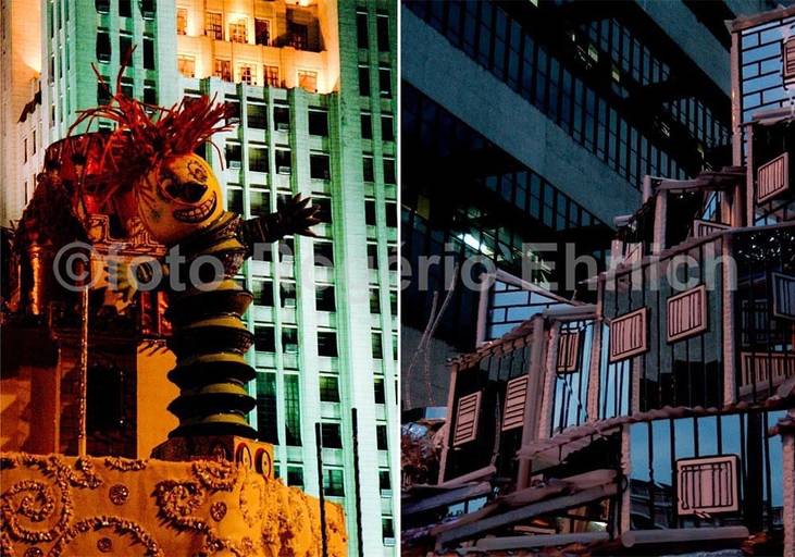 Concentração do Sambódromo