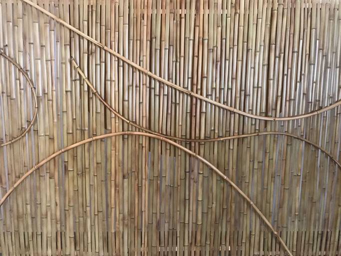 Painel de Bambu