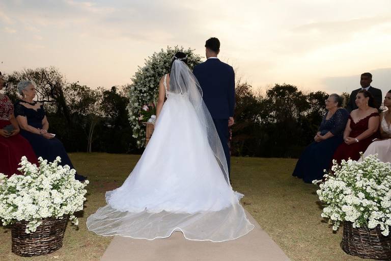 Casamento por do sol