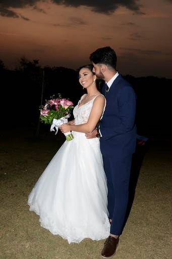 Casamento por do sol