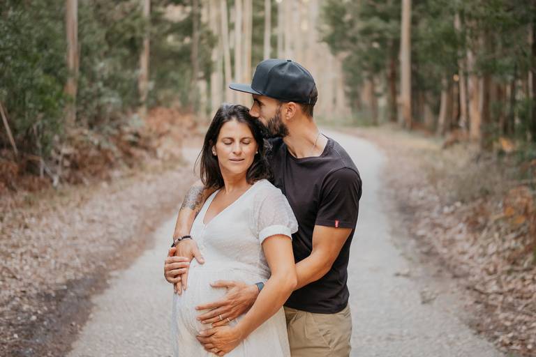 Sessão de grávida na Figueira da Foz