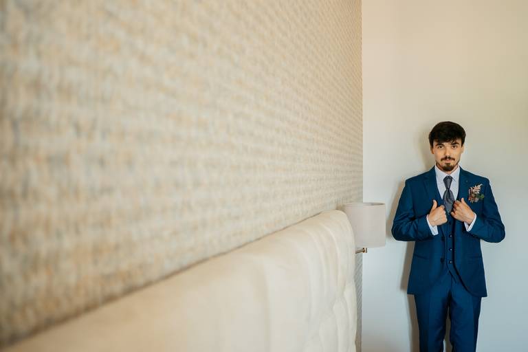 Preparação do noivo