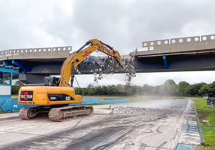 matelete para demolição de pontes 