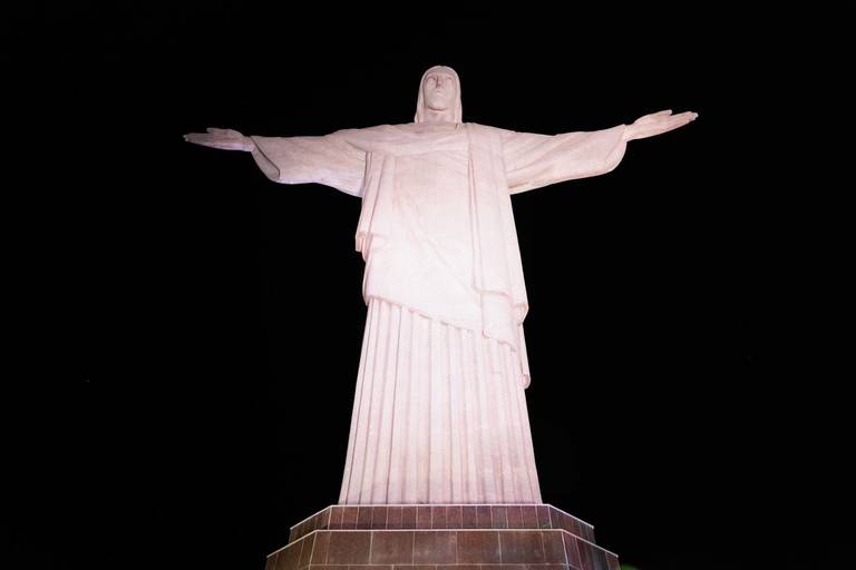 Evento no Cristo Redentor