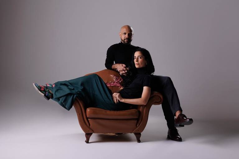 Retratos profissionais em estúdio 