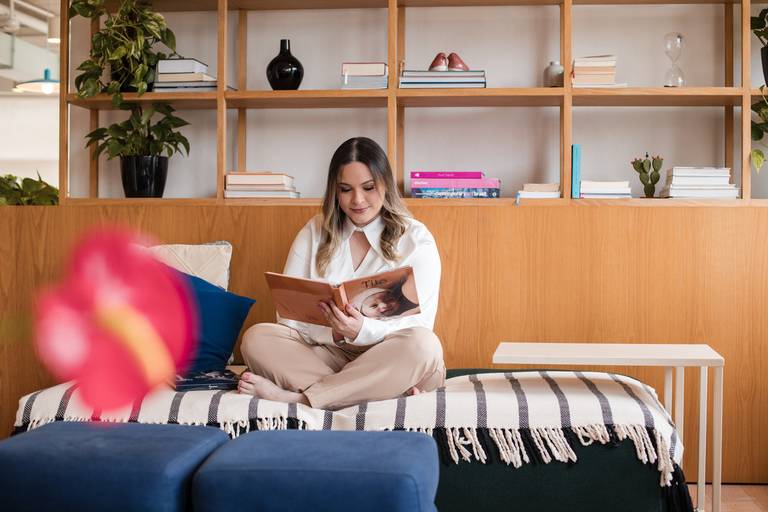 Retratos profissionais para fotógrafa