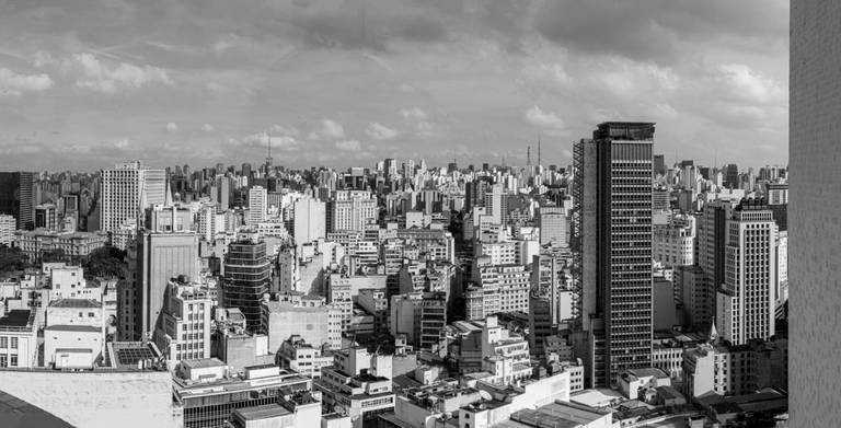 Vista aerea de São Paulo-SP