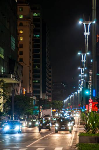 Avenida Paulista: O coração financeiro da cidade, cheio de arranha-céus e vida agitada. Um lugar que nunca dorme, assim como São Paulo.