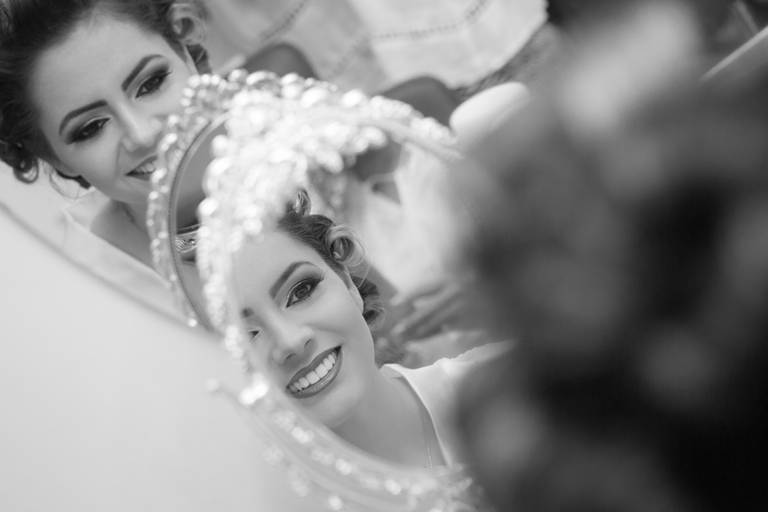 making off noiva make up espelho
