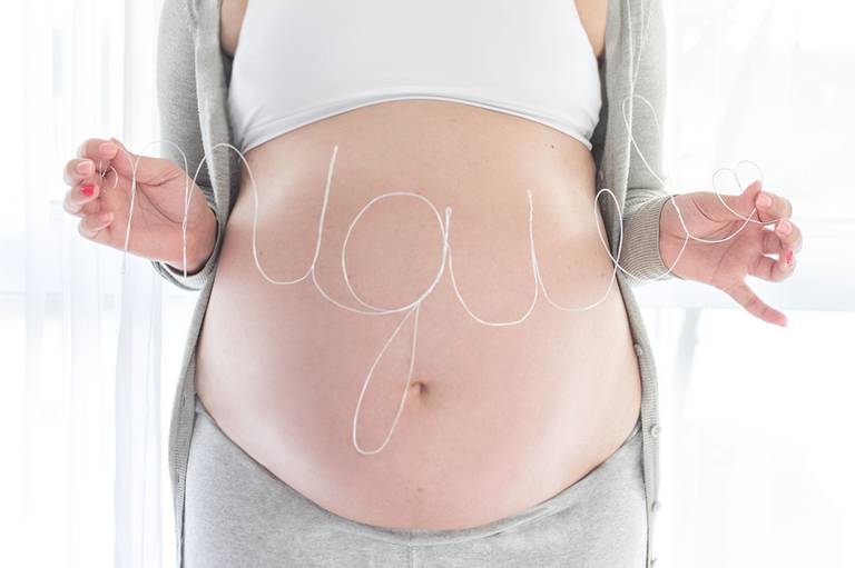 fotografia de gestante-barriga