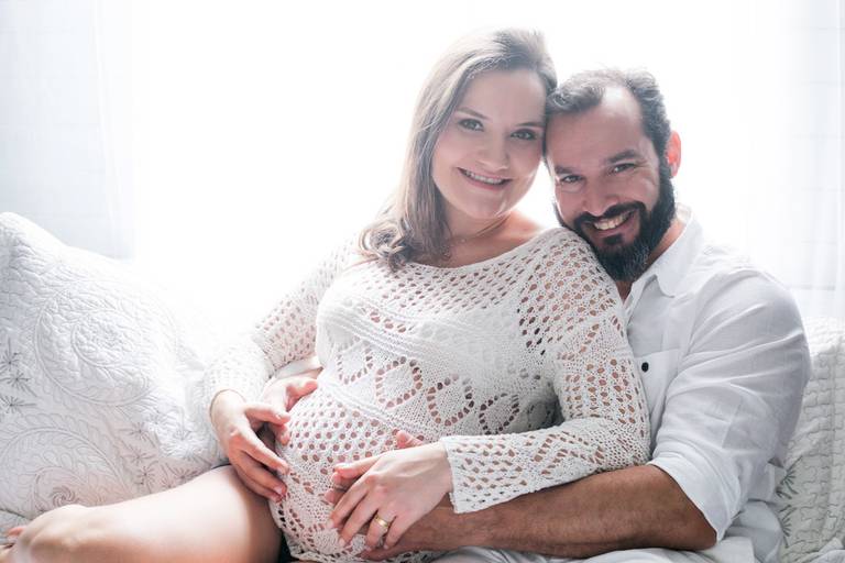 ensaio gestante com marido