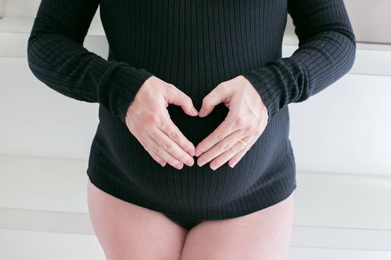 fotografia da barriga-gestante