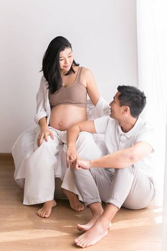 ensaio gestante com marido