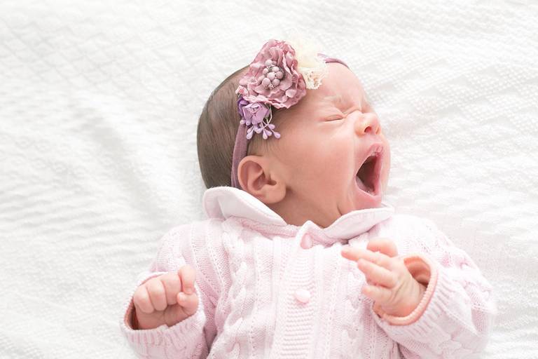 ensaio recém-nascido menina