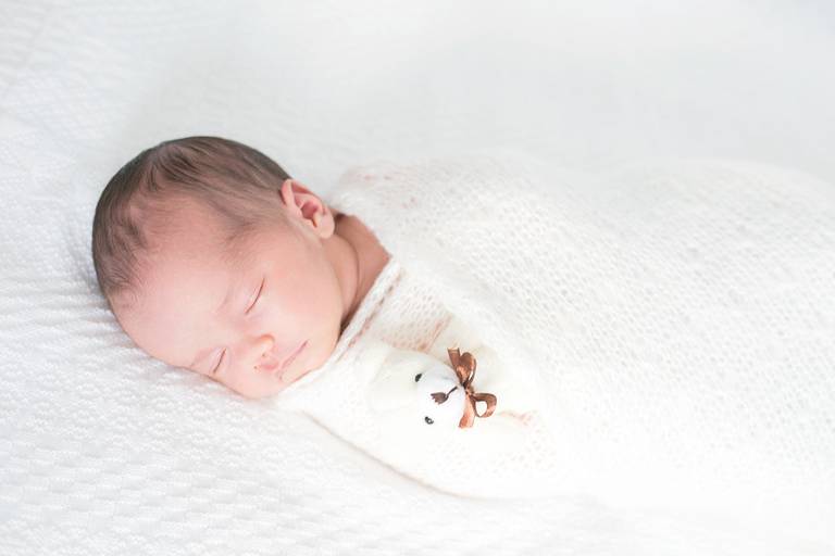 foto recém-nascido menina