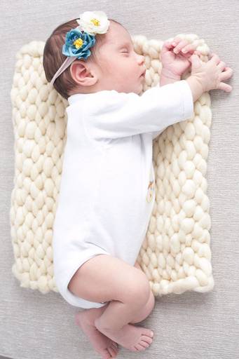 ensaio recém-nascido menina