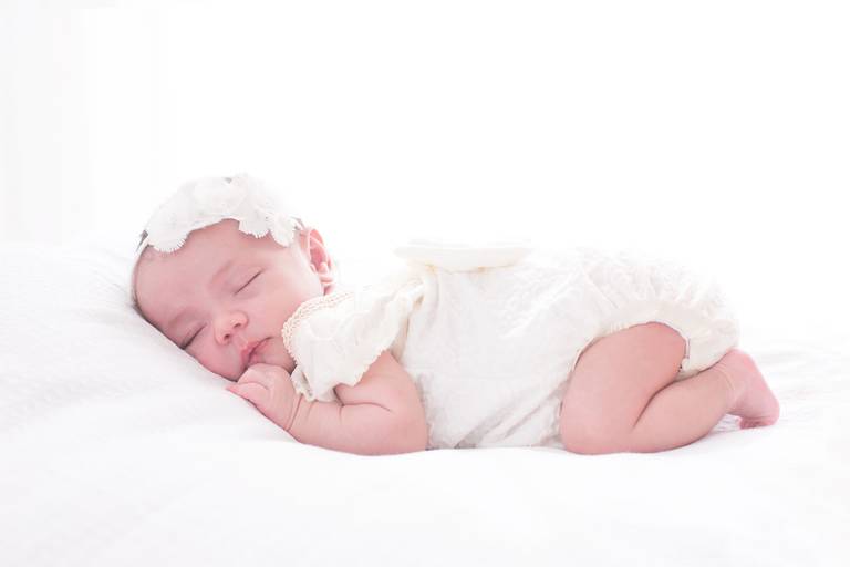 ensaio newborn minimalista