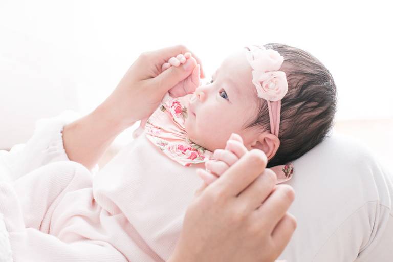 mamãe e recém-nascido