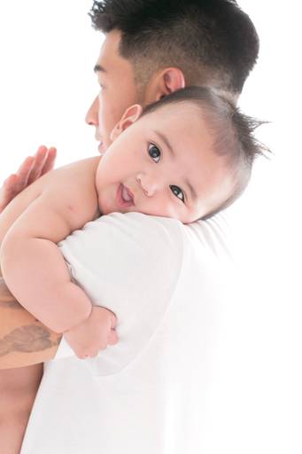 bebê com pai