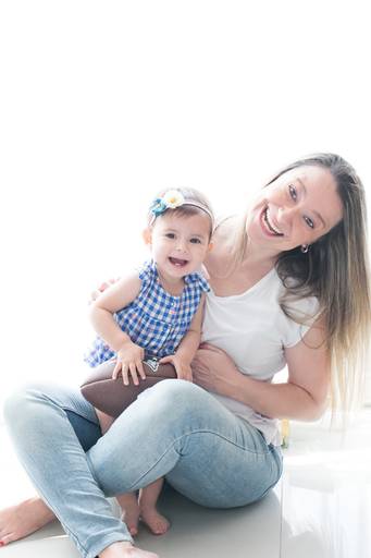 ensaio bebe com mãe