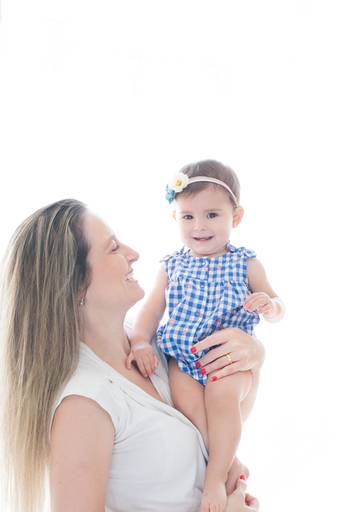 ensaio bebe com mãe