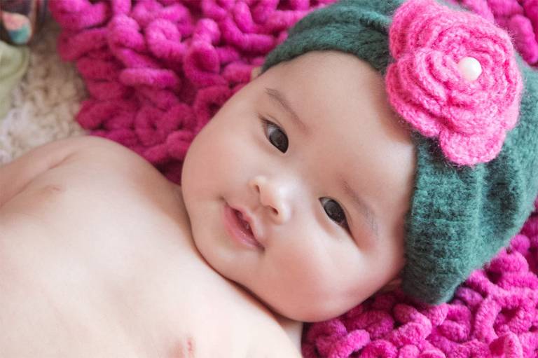 foto de bebe japones