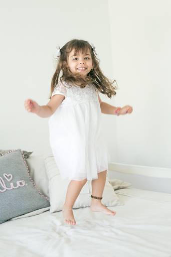 ensaio criança em casa