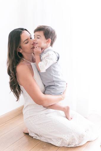 foto mãe e filho