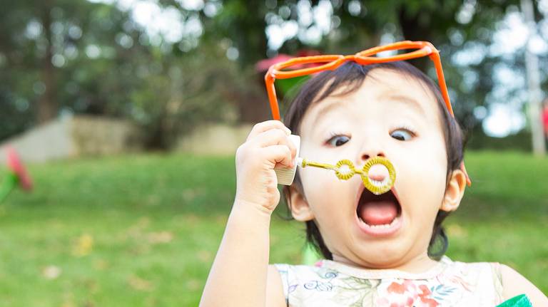 ensaio criança no parque