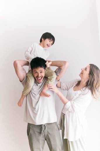 brincadeira em família 