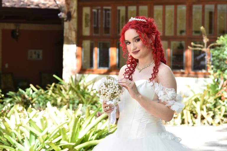 Ensaio fotográfico de Noiva