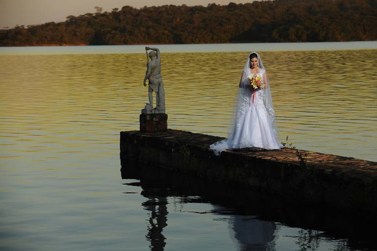 previa de noiva-vestido de noiva