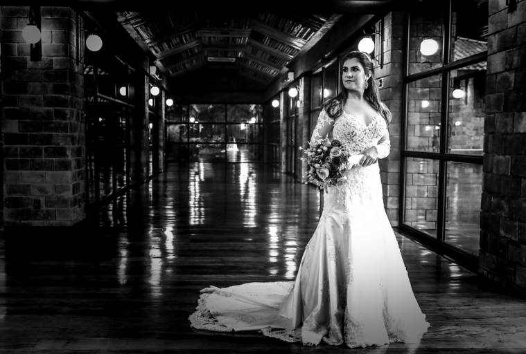 ensaio de noiva no espaço da Lenda