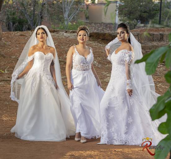 ensaio fotográfico com noivas