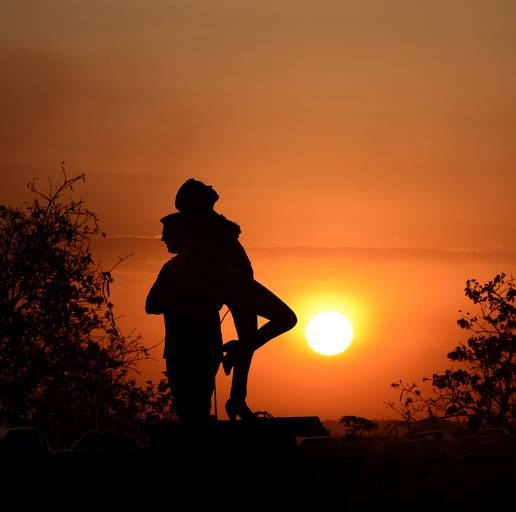 por do sol em brasilia - ensaio prewedding
