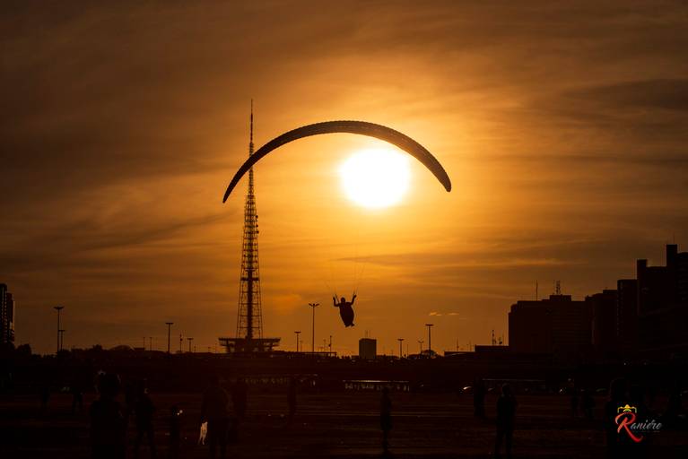 fotos de Parapente em brasileira