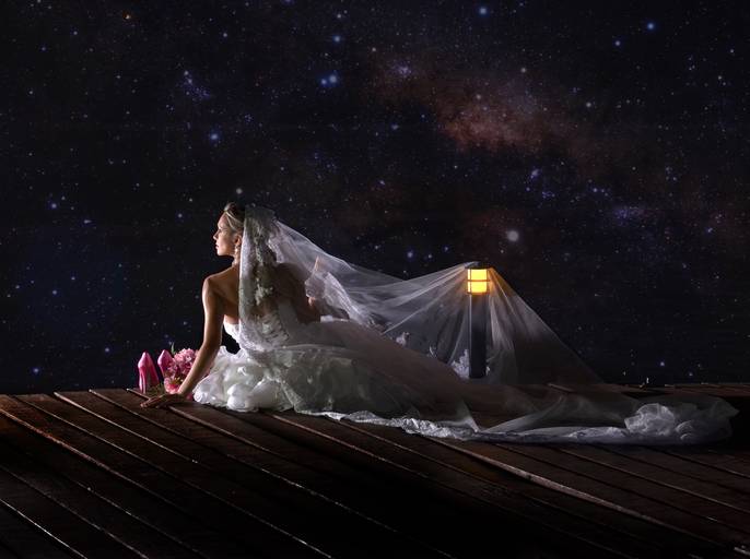 Fotos Criativas de Noivas