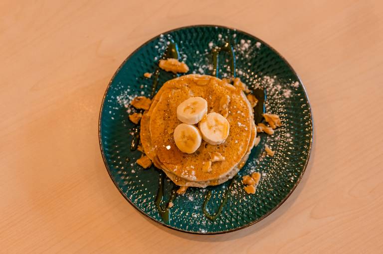 PANQUECA VEGAN DE BANANA
