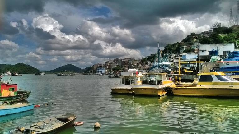 Porto de pesca em Vitoria - ES